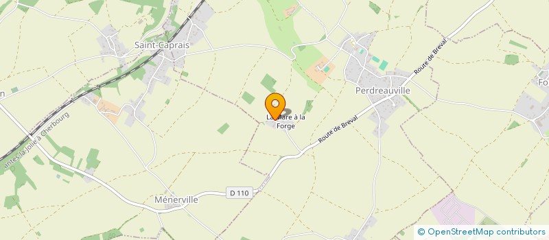 localisation de l'entreprise AJMH  PERDREAUVILLE