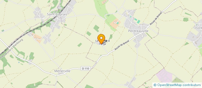 localisation de l'entreprise AJMHLI  PERDREAUVILLE