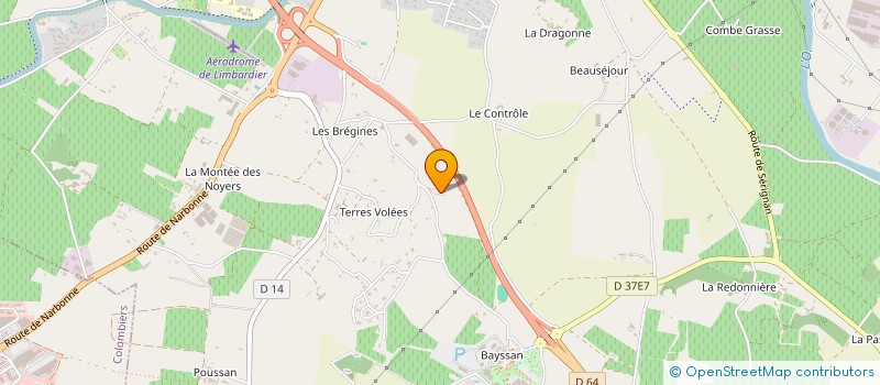 localisation de l'entreprise AJMML à BEZIERS
