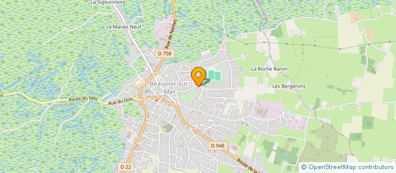 localisation de l'entreprise AJMO  BEAUVOIR-SUR-MER