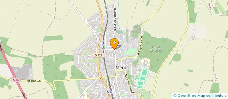 localisation de l'entreprise AJMP  MERU