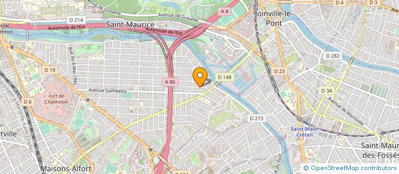 localisation de l'entreprise AJMR à MAISONS-ALFORT