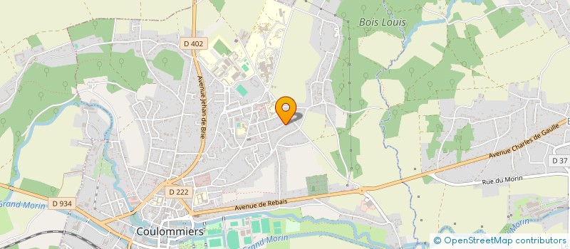 localisation de l'entreprise AJN-PROD7 à COULOMMIERS