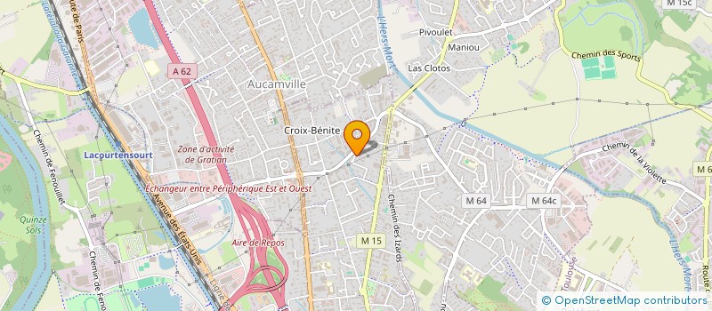 localisation de l'entreprise AJN SERVICES A DOMICILE à TOULOUSE