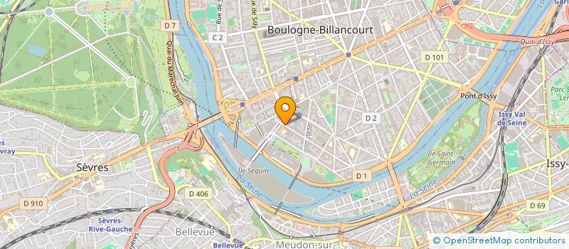 localisation de l'entreprise AJNC IMMO à BOULOGNE-BILLANCOURT