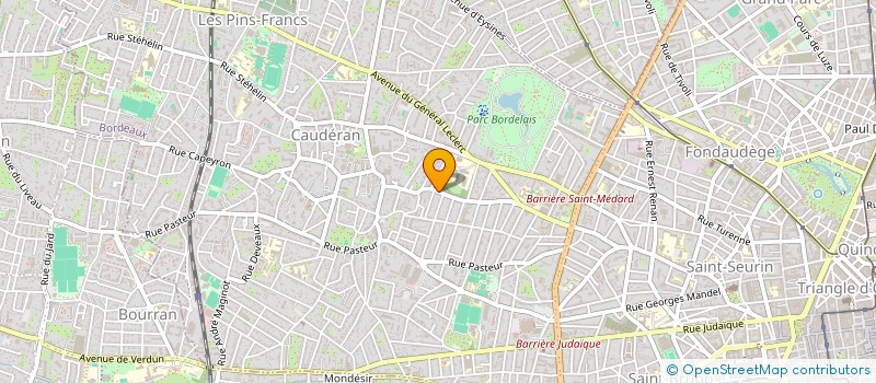 localisation de l'entreprise AJNEB  BORDEAUX