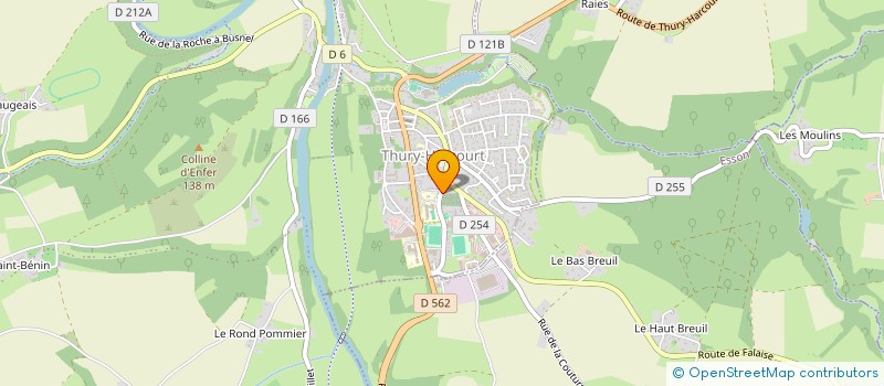 localisation de l'entreprise AJO SOLUTIONS  THURY-HARCOURT-LE-HOM