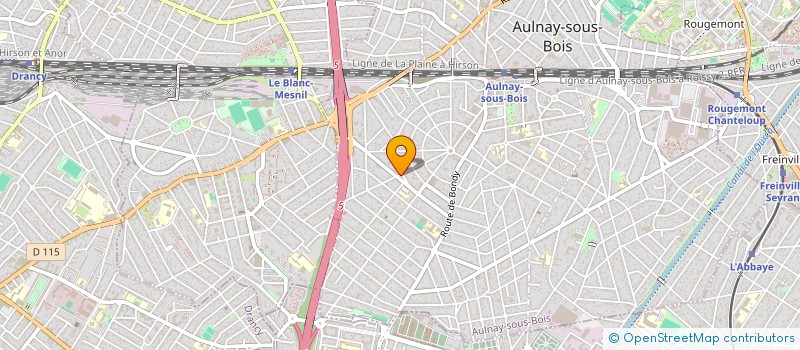 localisation de l'entreprise AJOA IMMOBILIER ET GESTION à AULNAY-SOUS-BOIS