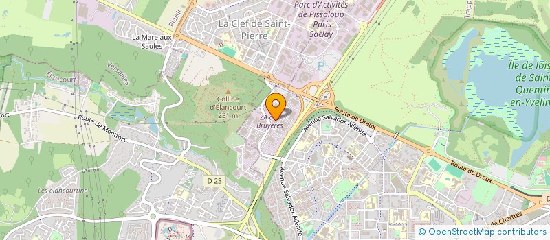 localisation de l'entreprise AJORNET à TRAPPES