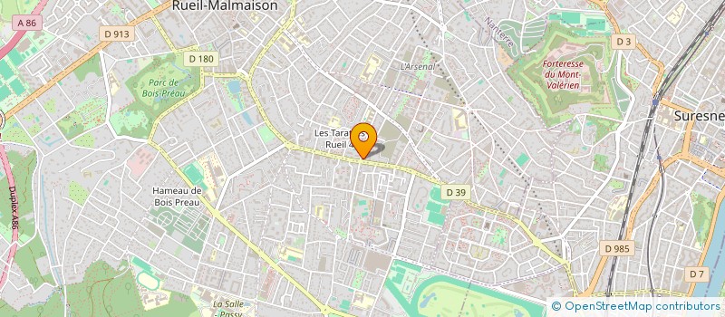 localisation de l'entreprise AJOUB à RUEIL-MALMAISON
