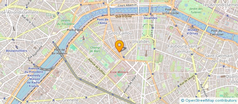 localisation de l'entreprise AJOUR à PARIS