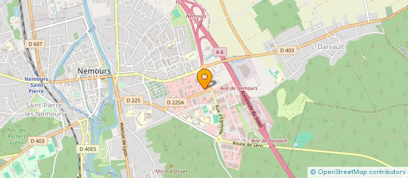 localisation de l'entreprise AJP  MOUGINS