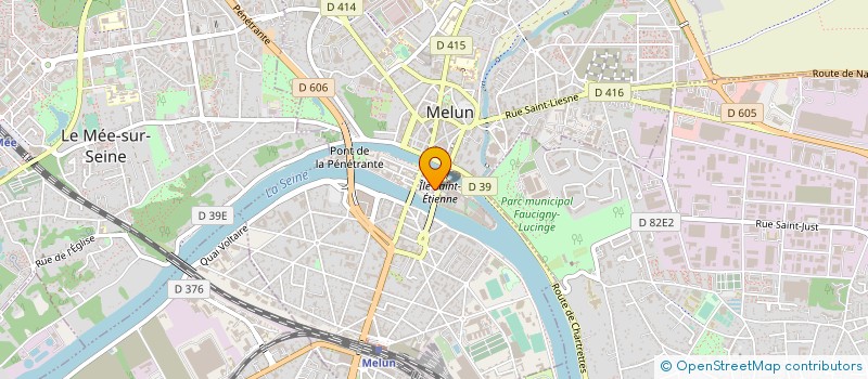 localisation de l'entreprise AJP EXOT à MELUN