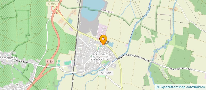 localisation de l'entreprise AJP MEYER  HERRLISHEIM-PRES-COLMAR