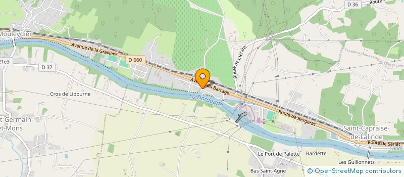 localisation de l'entreprise AJP MOTOS FRANCE à MOULEYDIER