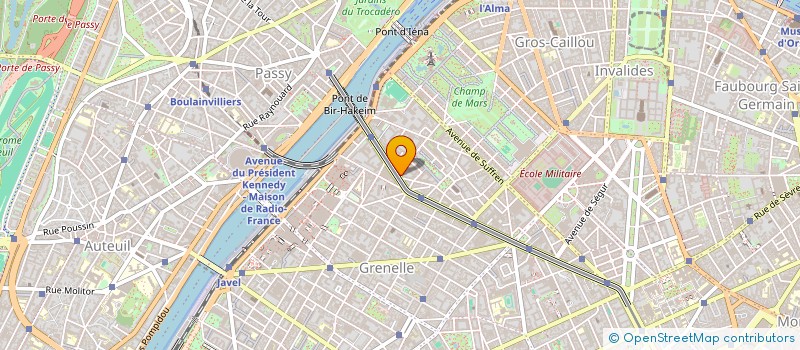 localisation de l'entreprise AJP PARIS  PARIS