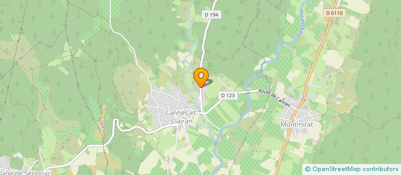 localisation de l'entreprise AJP PROTECTION  CANNES-ET-CLAIRAN