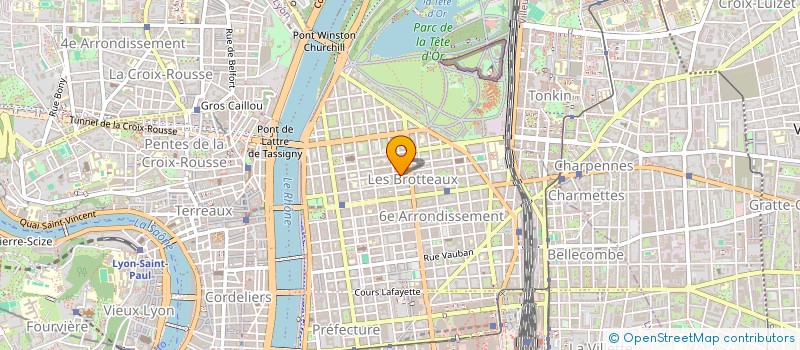 localisation de l'entreprise AJP SAINT ROCH  LYON