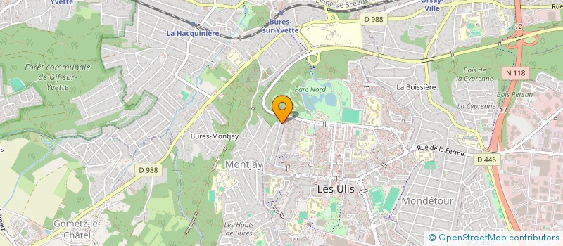 localisation de l'entreprise AJP SOLUTIONS  FORGES-LES-BAINS