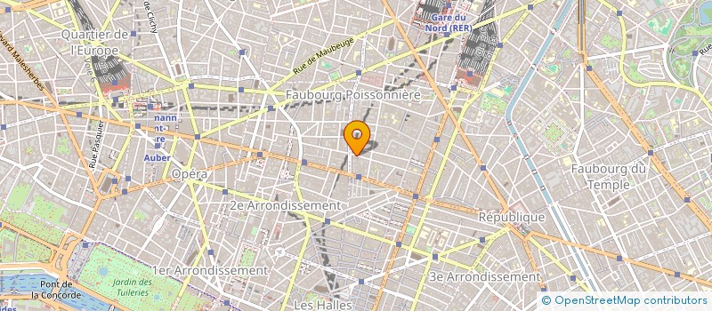 localisation de l'entreprise AJP VOVARD  PARIS