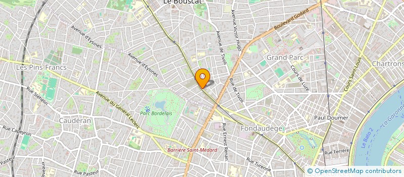 localisation de l'entreprise AJPASS45  LE BOUSCAT