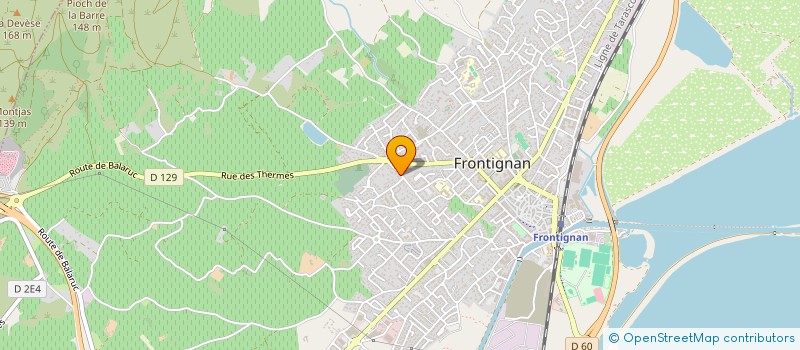 localisation de l'entreprise AJPJ LICALSI à FRONTIGNAN