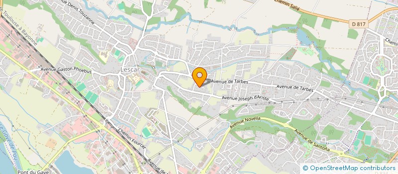 localisation de l'entreprise AJPN  LESCAR