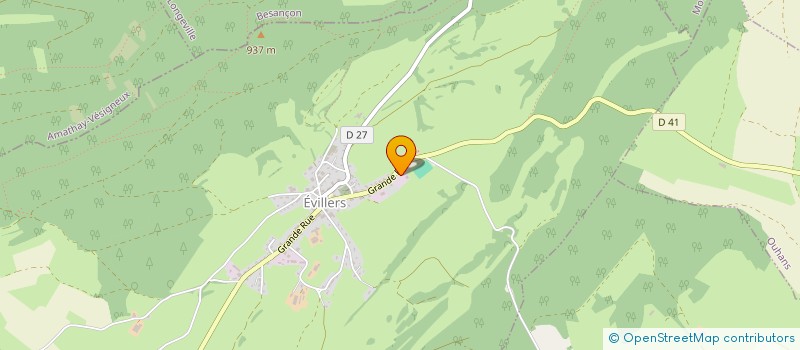 localisation de l'entreprise AJPO GROUPE  EVILLERS