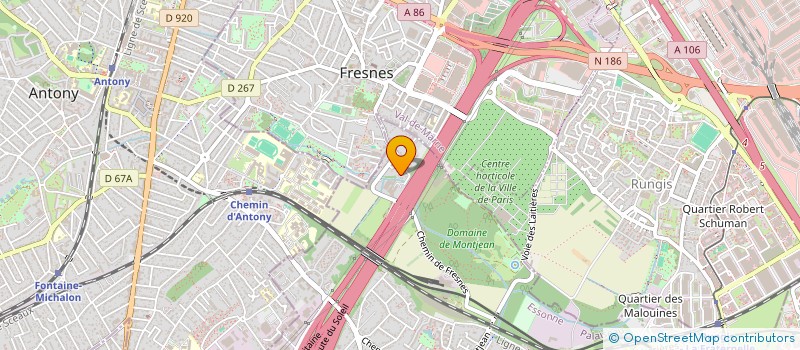 localisation de l'entreprise AJPS à WISSOUS