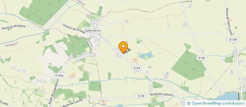 localisation de l'entreprise AJR  LAUNAC
