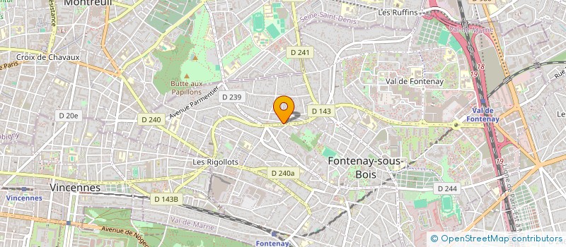 localisation de l'entreprise AJR à FONTENAY-SOUS-BOIS