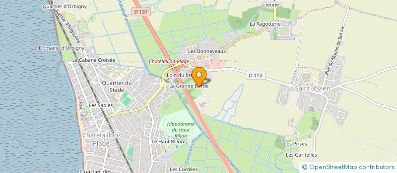 localisation de l'entreprise AJR AUTOMOBILES  SAINT-VIVIEN