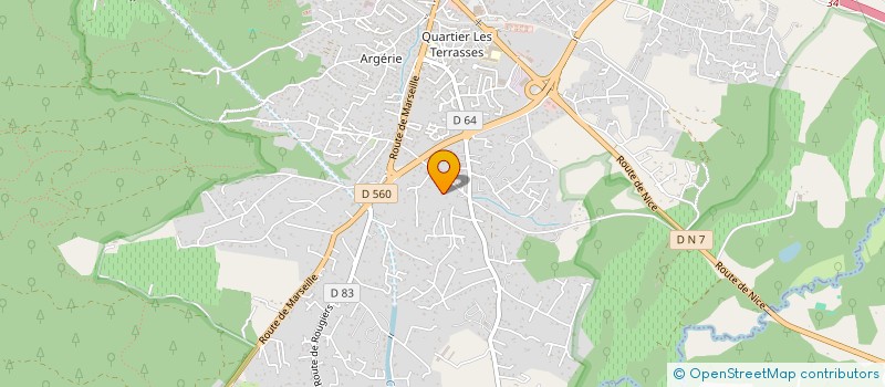 localisation de l'entreprise AJR PAYSAGES  SAINT-MAXIMIN-LA-SAINTE-BAUME