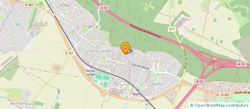 localisation de l'entreprise AJRL PEZENAS à NOISY-LE-ROI