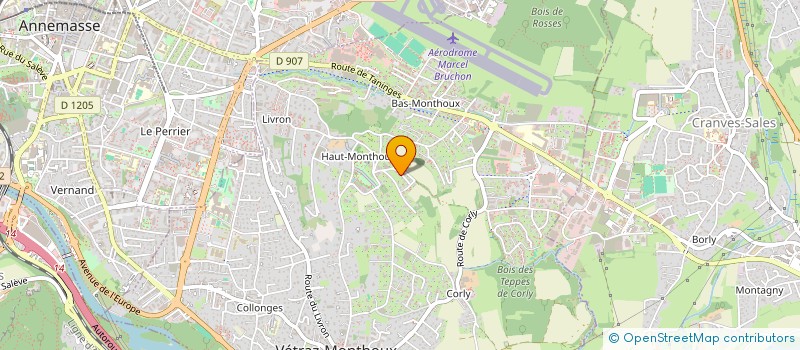 localisation de l'entreprise AJRM FOOTBALL ACADEMY  VETRAZ-MONTHOUX