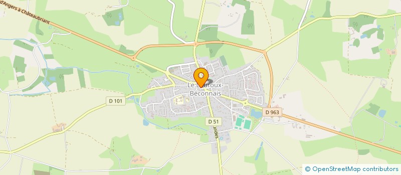 localisation de l'entreprise AJRN  VAL D'ERDRE-AUXENCE