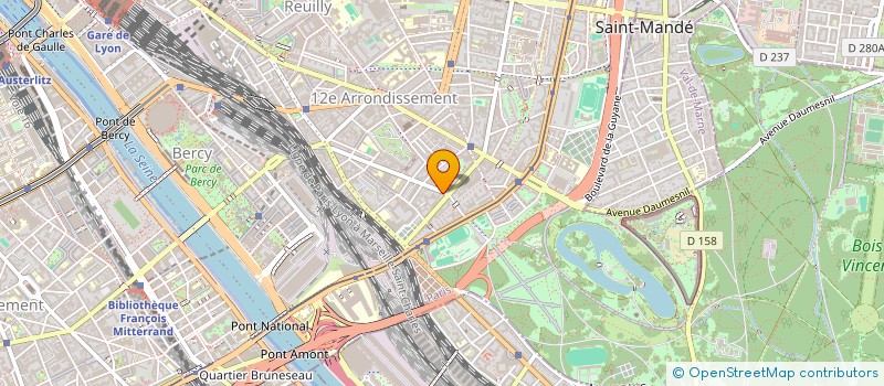 localisation de l'entreprise AJS à PARIS