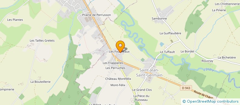 localisation de l'entreprise AJS  SAINT-JEAN-SAINT-GERMAIN