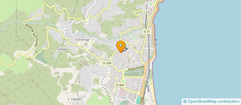 localisation de l'entreprise AJS à BASTIA