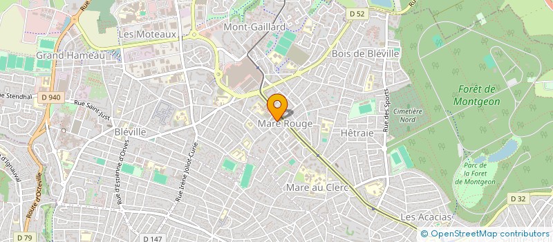 localisation de l'entreprise AJS à LE HAVRE