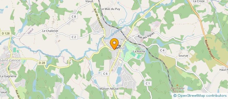localisation de l'entreprise AJS CREATION à NIEUL