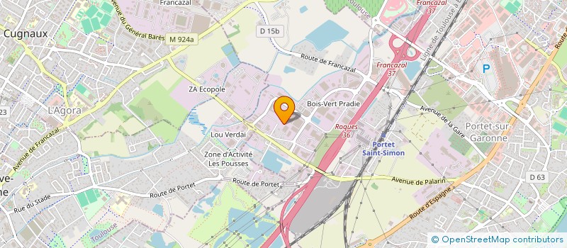 localisation de l'entreprise AJS ENERGIE à PORTET-SUR-GARONNE