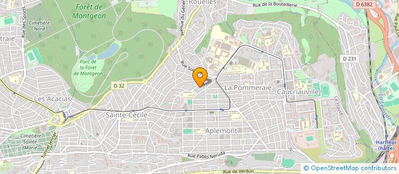 localisation de l'entreprise AJS FRANCE à LE HAVRE