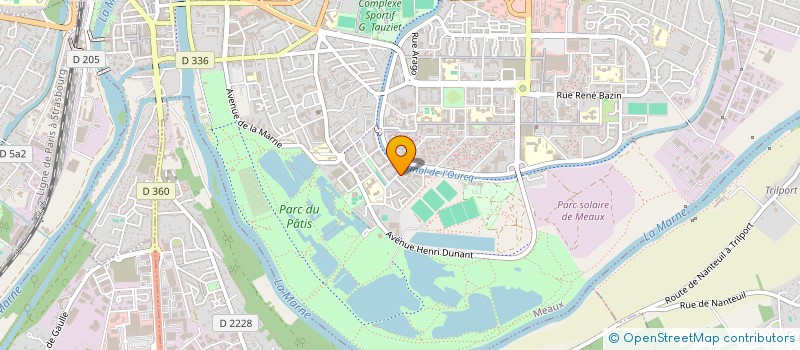 localisation de l'entreprise AJS GESTION à GONESSE