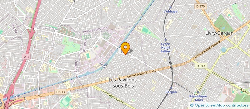 localisation de l'entreprise AJS HOLDING  LES PAVILLONS-SOUS-BOIS