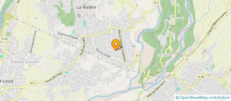 localisation de l'entreprise AJS HOME SYSTEMS  SAINT-LOUIS