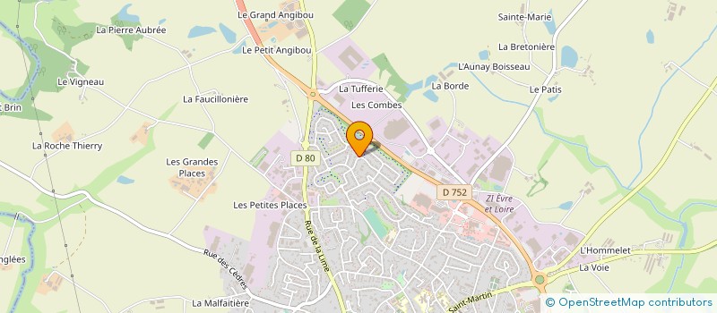 localisation de l'entreprise AJS INVEST  BEAUPREAU-EN-MAUGES