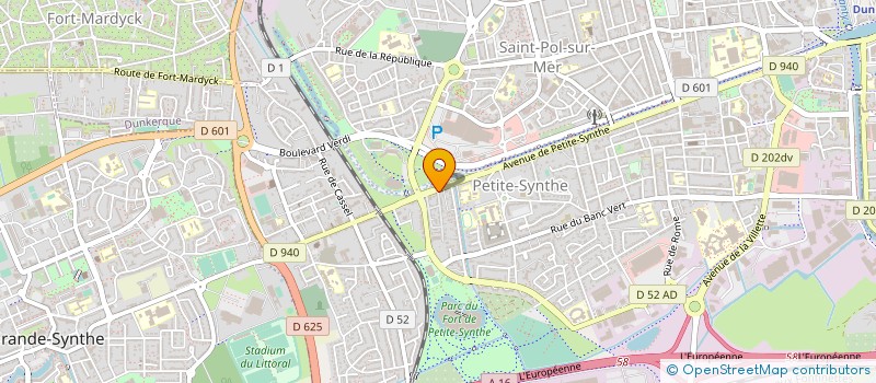 localisation de l'entreprise AJS LE BON EMPLOI DE LA SOLIDARITE à DUNKERQUE