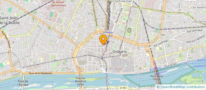 localisation de l'entreprise AJS TRADER à ORLEANS