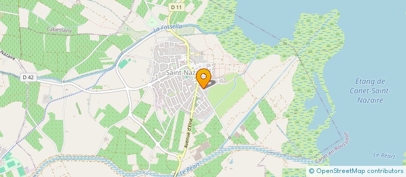 localisation de l'entreprise AJSBAR  SAINT-NAZAIRE